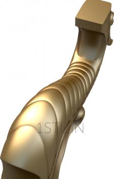 Newels (SZ_0090) 3D model for CNC machine